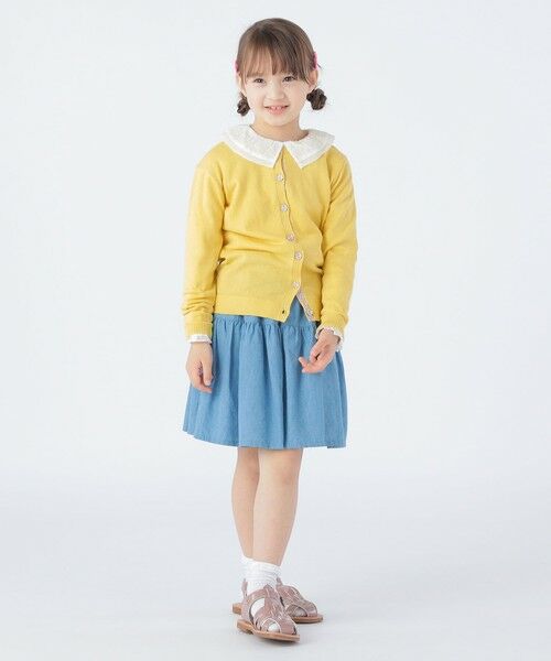 SHIPS / シップス その他パンツ | SHIPS KIDS:100〜130cm / ティアード デニム スカート | 詳細5