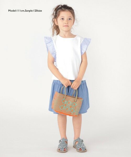 SHIPS / シップス その他パンツ | SHIPS KIDS:100〜130cm / ティアード デニム スカート | 詳細8