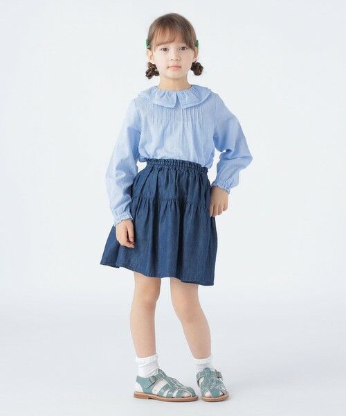SHIPS / シップス その他パンツ | SHIPS KIDS:100〜130cm / ティアード デニム スカート | 詳細27