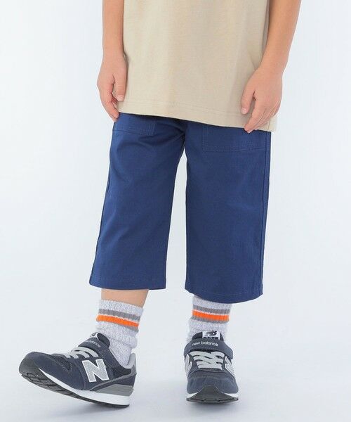 SHIPS / シップス その他パンツ | SHIPS KIDS:100〜130cm / カラー 6分丈 ショーツ(ネイビー)