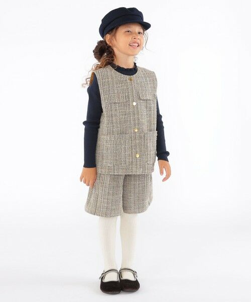 SHIPS / シップス その他パンツ | SHIPS KIDS:100〜130cm / ツイード キュロット | 詳細2