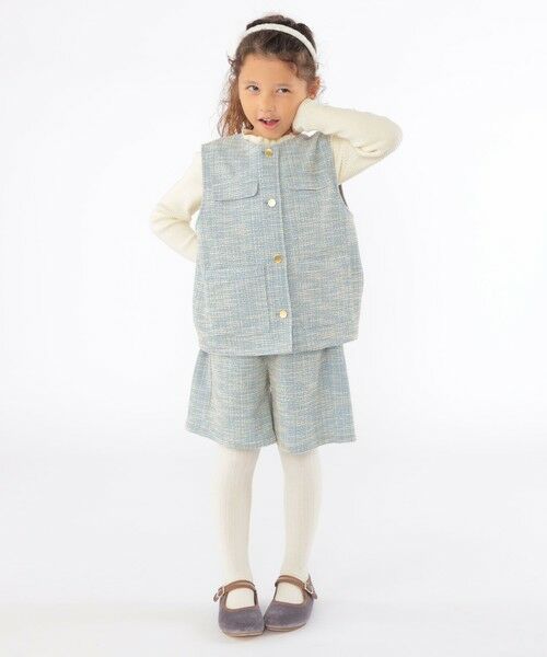 SHIPS / シップス その他パンツ | SHIPS KIDS:100〜130cm / ツイード キュロット | 詳細8