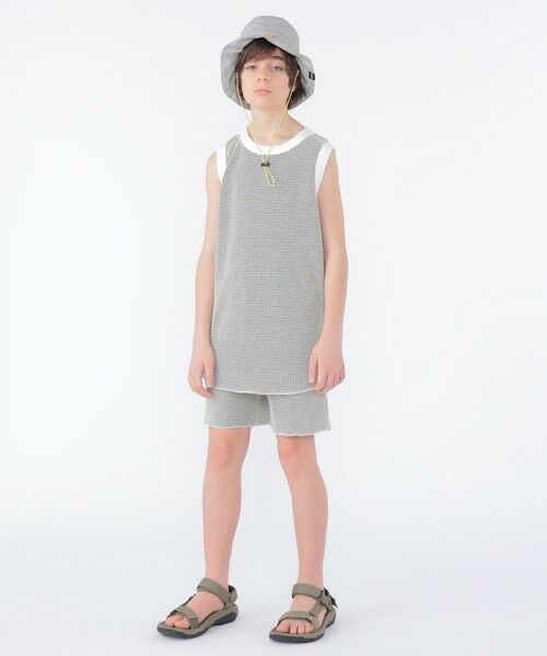 SHIPS / シップス その他パンツ | MOUN TEN.:160cm / バイカラー ワッフル ショーツ | 詳細3