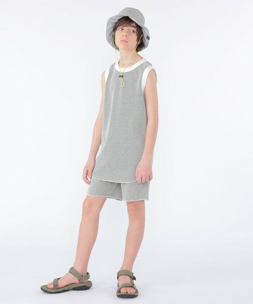 SHIPS / シップス その他パンツ | MOUN TEN.:160cm / バイカラー ワッフル ショーツ | 詳細5