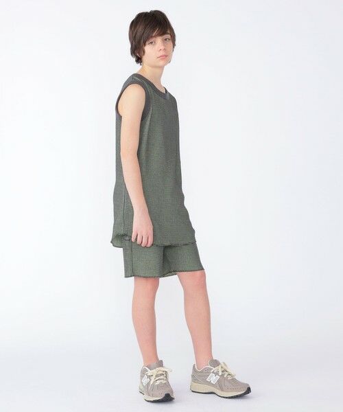 SHIPS / シップス その他パンツ | MOUN TEN.:160cm / バイカラー ワッフル ショーツ | 詳細10