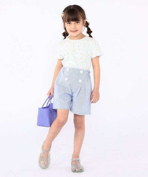 SHIPS / シップス その他パンツ | SHIPS KIDS:100〜130cm / マリン ピケ キュロット | 詳細5