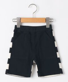 SHIPS / シップス ショート・ハーフ・半端丈パンツ | SHIPS KIDS:80〜90cm / バック ボーダー ショーツ