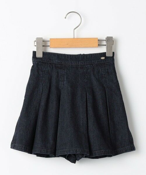 SHIPS / シップス ショート・ハーフ・半端丈パンツ | SHIPS KIDS:100〜130cm /デニム プリーツ キュロット | 詳細14
