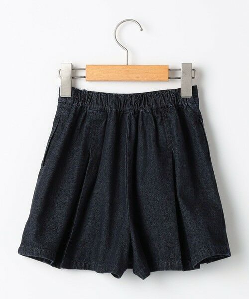 SHIPS / シップス ショート・ハーフ・半端丈パンツ | SHIPS KIDS:100〜130cm /デニム プリーツ キュロット | 詳細15