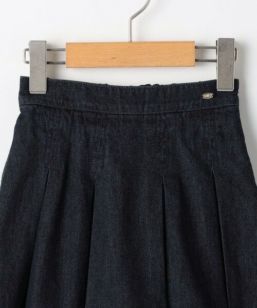 SHIPS / シップス ショート・ハーフ・半端丈パンツ | SHIPS KIDS:100〜130cm /デニム プリーツ キュロット | 詳細18