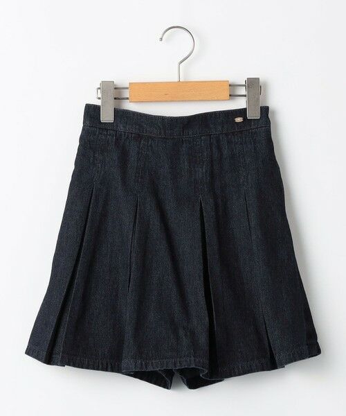 SHIPS / シップス ショート・ハーフ・半端丈パンツ | SHIPS KIDS:140〜150cm /デニム プリーツ キュロット | 詳細7