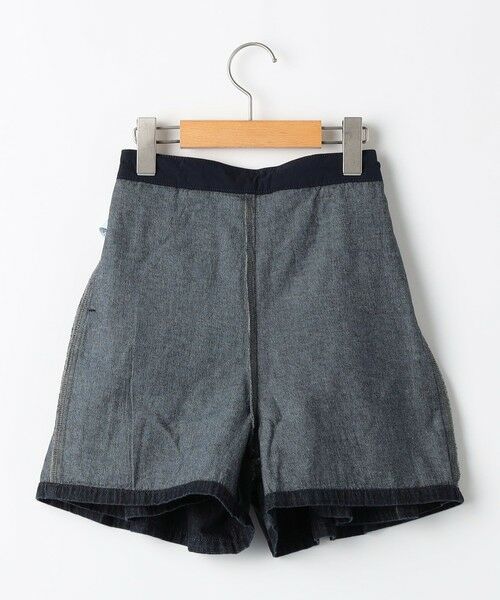 SHIPS / シップス ショート・ハーフ・半端丈パンツ | SHIPS KIDS:140〜150cm /デニム プリーツ キュロット | 詳細9