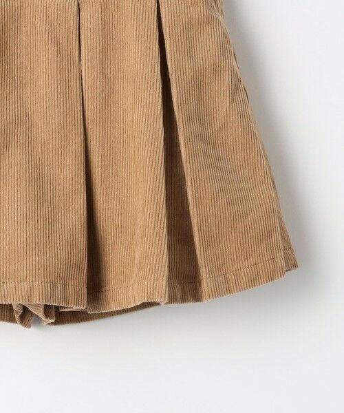 SHIPS / シップス ショート・ハーフ・半端丈パンツ | SHIPS KIDS:100〜130cm /コーデュロイ プリーツ キュロット | 詳細21