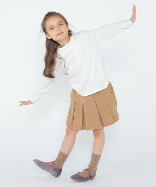 SHIPS / シップス ショート・ハーフ・半端丈パンツ | SHIPS KIDS:100〜130cm /コーデュロイ プリーツ キュロット | 詳細6