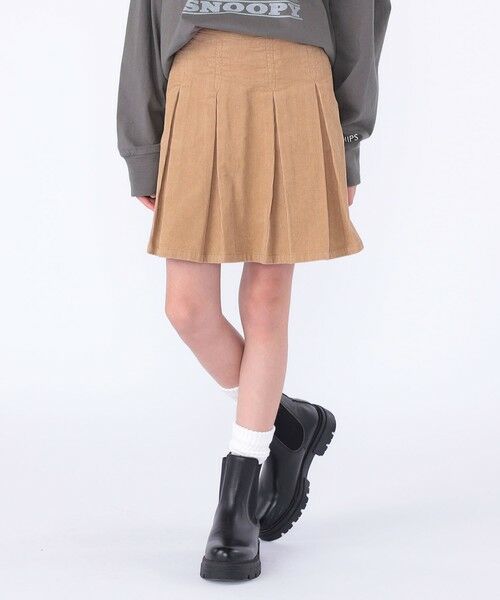 SHIPS / シップス ショート・ハーフ・半端丈パンツ | SHIPS KIDS:140〜150cm /コーデュロイ プリーツ キュロット | 詳細3