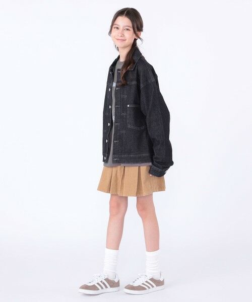 SHIPS / シップス ショート・ハーフ・半端丈パンツ | SHIPS KIDS:140〜150cm /コーデュロイ プリーツ キュロット | 詳細6