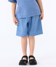 SHIPS / シップス ショート・ハーフ・半端丈パンツ | SHIPS KIDS:100〜130cm /エンブロイダリー ショートパンツ