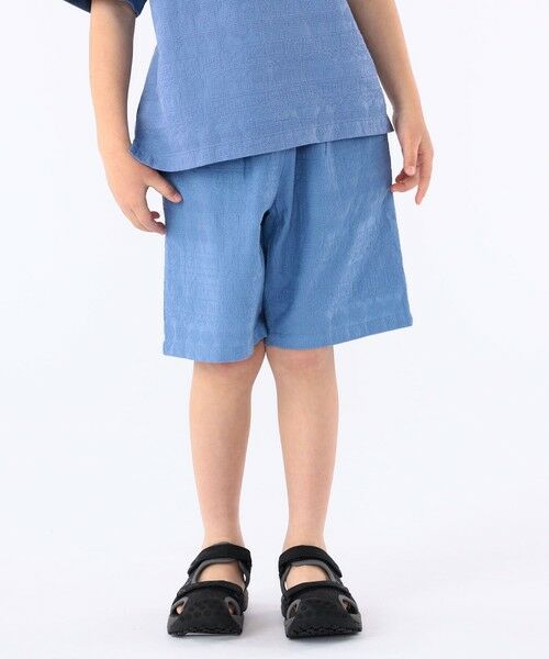 SHIPS / シップス ショート・ハーフ・半端丈パンツ | SHIPS KIDS:100〜130cm /エンブロイダリー ショートパンツ | 詳細1