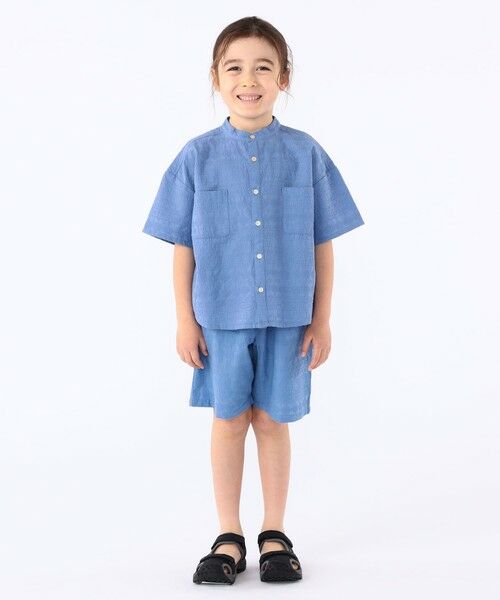 SHIPS / シップス ショート・ハーフ・半端丈パンツ | SHIPS KIDS:100〜130cm /エンブロイダリー ショートパンツ | 詳細8