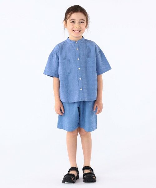 SHIPS / シップス ショート・ハーフ・半端丈パンツ | SHIPS KIDS:100〜130cm /エンブロイダリー ショートパンツ | 詳細9