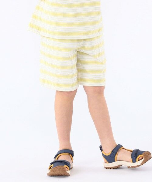 SHIPS / シップス ショート・ハーフ・半端丈パンツ | 【SHIPS KIDS別注】RUSSELL ATHLETIC:100〜130cm /ボーダーショーツ | 詳細1