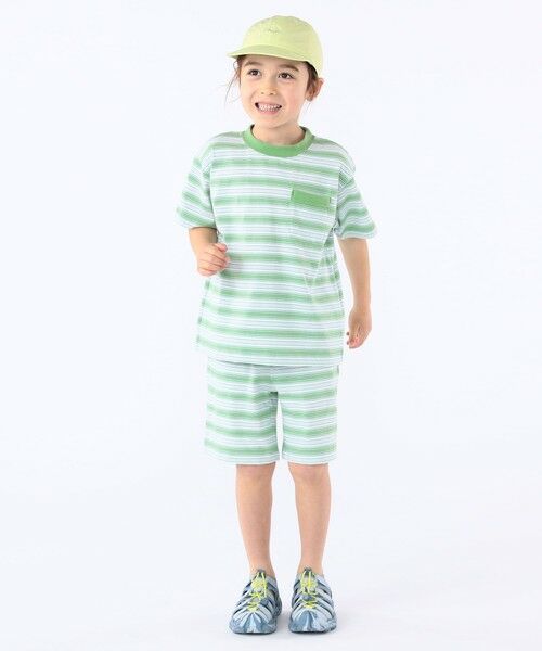SHIPS / シップス ショート・ハーフ・半端丈パンツ | 【SHIPS KIDS別注】RUSSELL ATHLETIC:100〜130cm /ボーダーショーツ | 詳細19