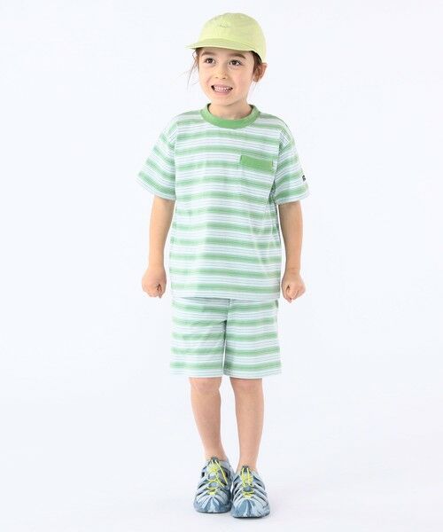 SHIPS / シップス ショート・ハーフ・半端丈パンツ | 【SHIPS KIDS別注】RUSSELL ATHLETIC:100〜130cm /ボーダーショーツ | 詳細20