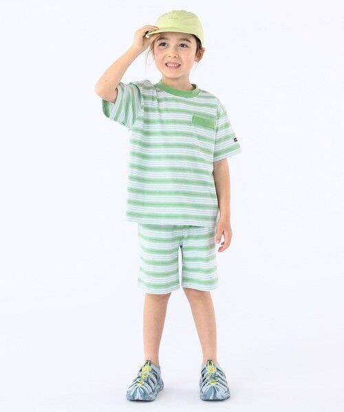SHIPS / シップス ショート・ハーフ・半端丈パンツ | 【SHIPS KIDS別注】RUSSELL ATHLETIC:100〜130cm /ボーダーショーツ | 詳細17