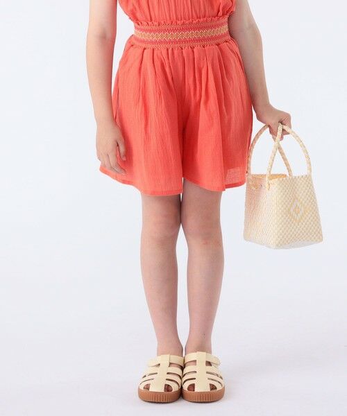 SHIPS / シップス その他パンツ | SHIPS KIDS:100〜130cm / スモッキング キュロット | 詳細1