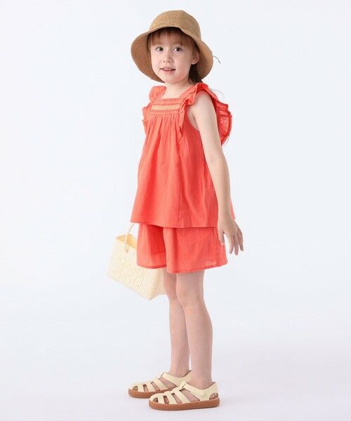 SHIPS / シップス その他パンツ | SHIPS KIDS:100〜130cm / スモッキング キュロット | 詳細4