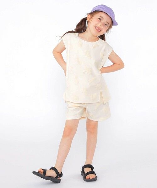 SHIPS / シップス ショート・ハーフ・半端丈パンツ | SHIPS KIDS:100〜130cm / パイル ジャカード ショート パンツ | 詳細1