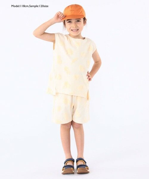 SHIPS / シップス ショート・ハーフ・半端丈パンツ | SHIPS KIDS:100〜130cm / パイル ジャカード ショート パンツ | 詳細14