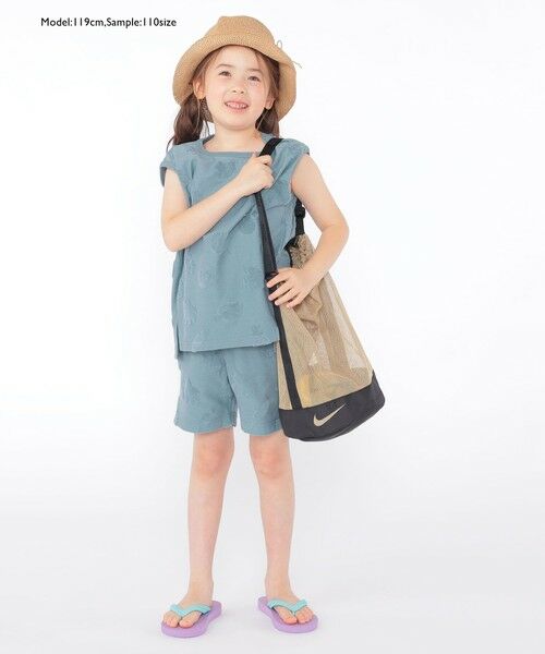 SHIPS / シップス ショート・ハーフ・半端丈パンツ | SHIPS KIDS:100〜130cm / パイル ジャカード ショート パンツ | 詳細17