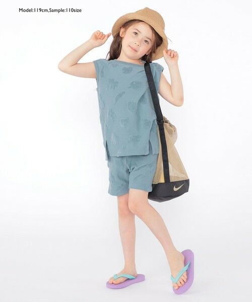 SHIPS / シップス ショート・ハーフ・半端丈パンツ | SHIPS KIDS:100〜130cm / パイル ジャカード ショート パンツ | 詳細18