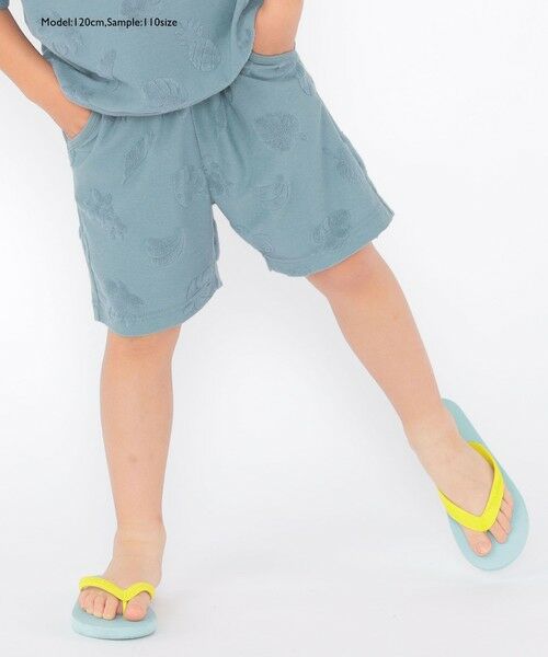 SHIPS / シップス ショート・ハーフ・半端丈パンツ | SHIPS KIDS:100〜130cm / パイル ジャカード ショート パンツ | 詳細30