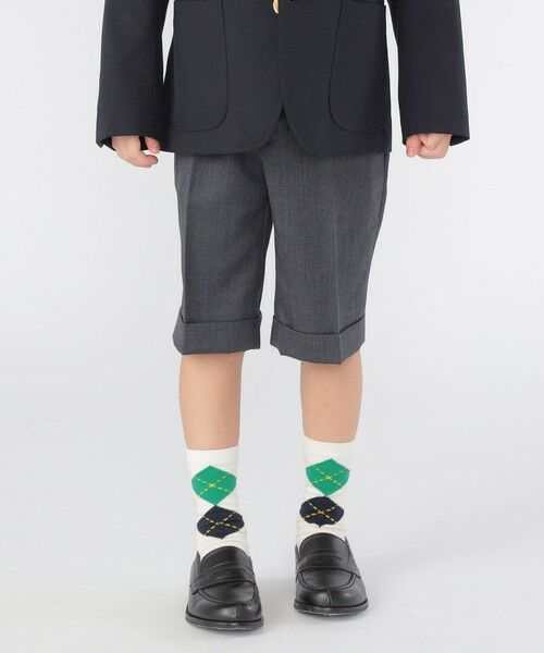 SHIPS / シップス その他パンツ | SHIPS KIDS:100〜130cm / ウール ノープリーツ ハーフ パンツ | 詳細1