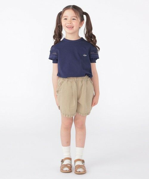 SHIPS / シップス ショート・ハーフ・半端丈パンツ | SHIPS KIDS:100〜130cm /〈吸水速乾〉フリル ショート パンツ | 詳細11