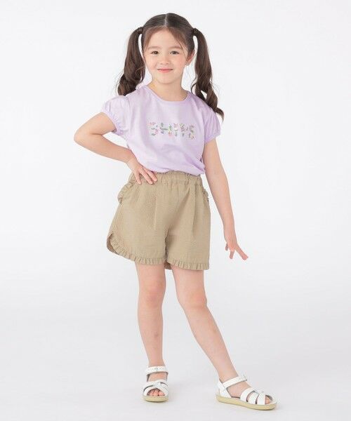 SHIPS / シップス ショート・ハーフ・半端丈パンツ | SHIPS KIDS:100〜130cm /〈吸水速乾〉フリル ショート パンツ | 詳細13