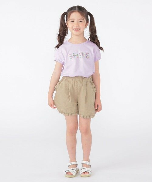 SHIPS / シップス ショート・ハーフ・半端丈パンツ | SHIPS KIDS:100〜130cm /〈吸水速乾〉フリル ショート パンツ | 詳細14