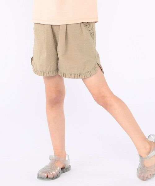SHIPS / シップス ショート・ハーフ・半端丈パンツ | SHIPS KIDS:100〜130cm /〈吸水速乾〉フリル ショート パンツ | 詳細6