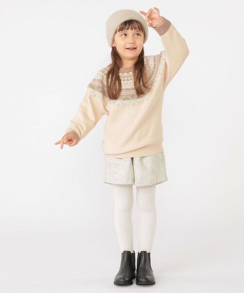 SHIPS / シップス その他パンツ | SHIPS KIDS:100〜130cm / ツイード タック キュロット | 詳細3