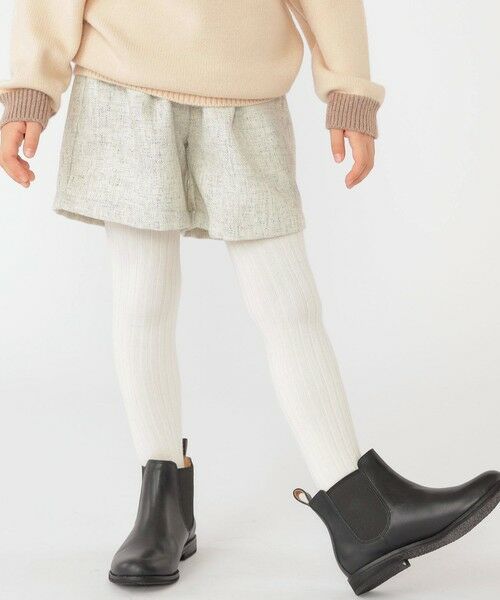 SHIPS / シップス その他パンツ | SHIPS KIDS:100〜130cm / ツイード タック キュロット(ナチュラル)