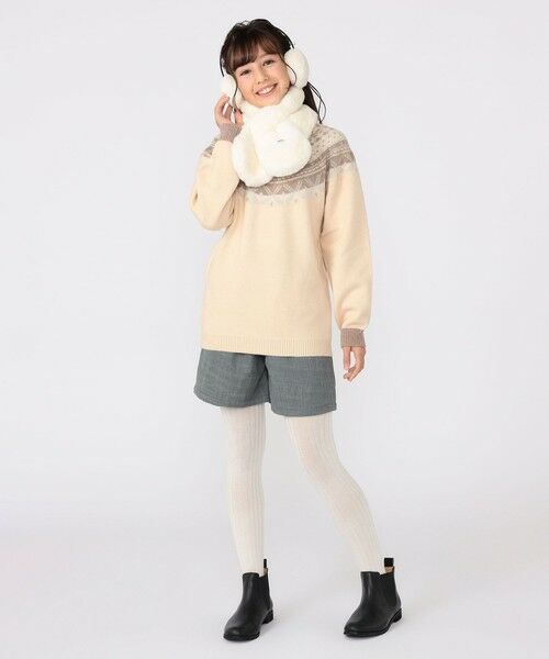 SHIPS / シップス その他パンツ | SHIPS KIDS:140〜150cm / ツイード タック キュロット | 詳細17