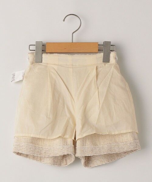 SHIPS / シップス ショート・ハーフ・半端丈パンツ | SHIPS KIDS:100〜130cm / ツイード タック ショート パンツ | 詳細2