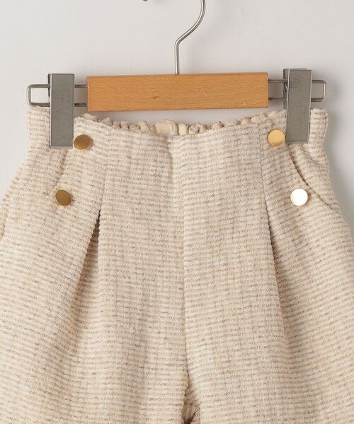 SHIPS / シップス ショート・ハーフ・半端丈パンツ | SHIPS KIDS:100〜130cm / ツイード タック ショート パンツ | 詳細4