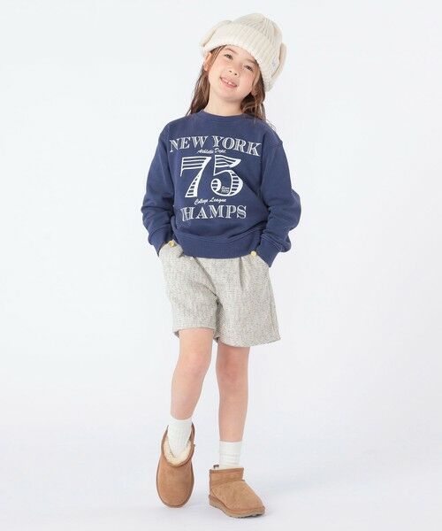 SHIPS / シップス ショート・ハーフ・半端丈パンツ | SHIPS KIDS:100〜130cm / ツイード タック ショート パンツ | 詳細14