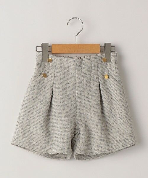 SHIPS / シップス ショート・ハーフ・半端丈パンツ | SHIPS KIDS:100〜130cm / ツイード タック ショート パンツ | 詳細16