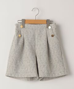 SHIPS / シップス ショート・ハーフ・半端丈パンツ | SHIPS KIDS:140〜150cm / ツイード タック ショート パンツ