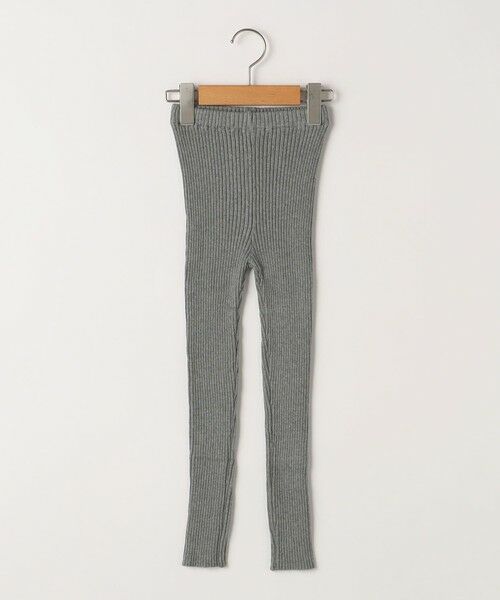 SHIPS / シップス レギンス・スパッツ | SHIPS KIDS:100〜125cm / リブ レギンス(グレー)