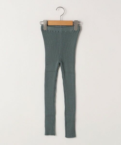 SHIPS / シップス レギンス・スパッツ | SHIPS KIDS:100〜125cm / リブ レギンス(グリーン)